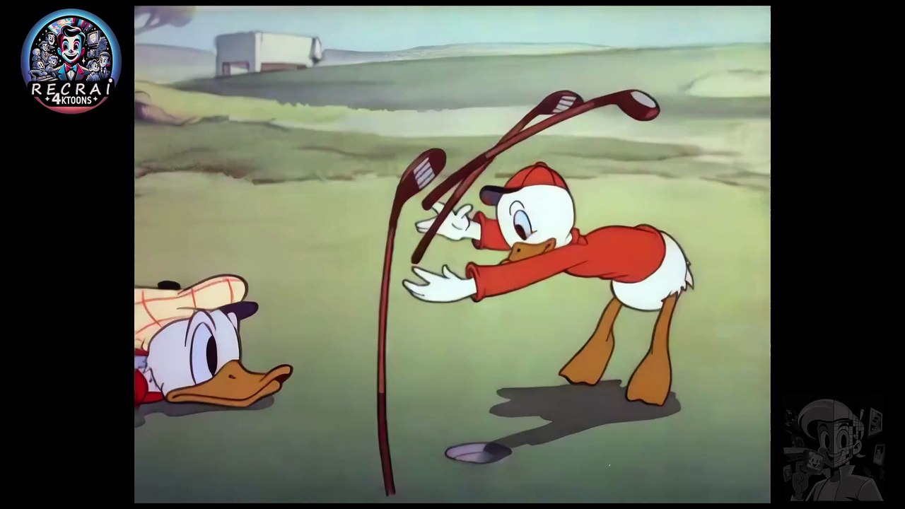 Donald's Golf Game 1938 - Partie 6/6 - VOSTFR - Dessin Animé Classique en 4K par RecrAI4KToons