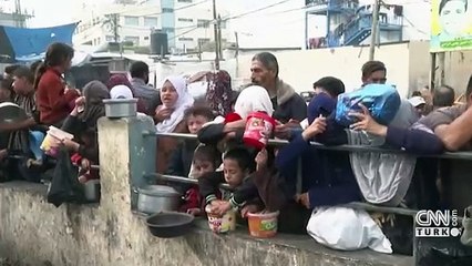 Gazze'de korkunç açlık tablosu!