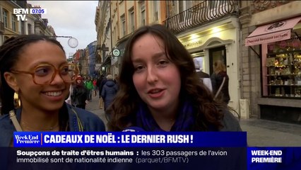 À moins de 48 heures du réveillon de Noël, les retardataires se pressent pour faire leurs derniers achats
