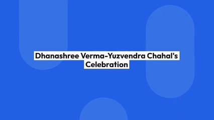 Sports news: Dhanashree Verma-Yuzvendra Chahal's Celebration
