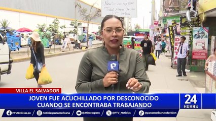 Ataque en Villa El Salvador: Joven es acuchillado en la puerta de una farmacia