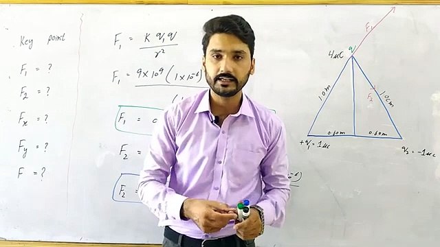 Numerical 12.1 to 12.4 chapter 12 electrostatics - 12th class physics - physics ka safar