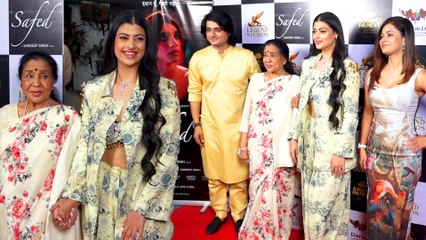 Sandeep Singh की Safed Movie की स्क्रीनिंग पर पहुंची Asha Bhosle जैसे कई फिल्मी दिग्गज़