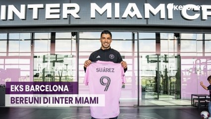 Resmi Gabung, Luis Suarez bikin Inter Miami Kental Beraroma Barcelona