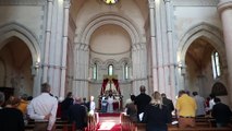 IMG_0074  Fontaine-les-Dijon (21), basilique St-Bernard, messe de Pentecôte CLIP