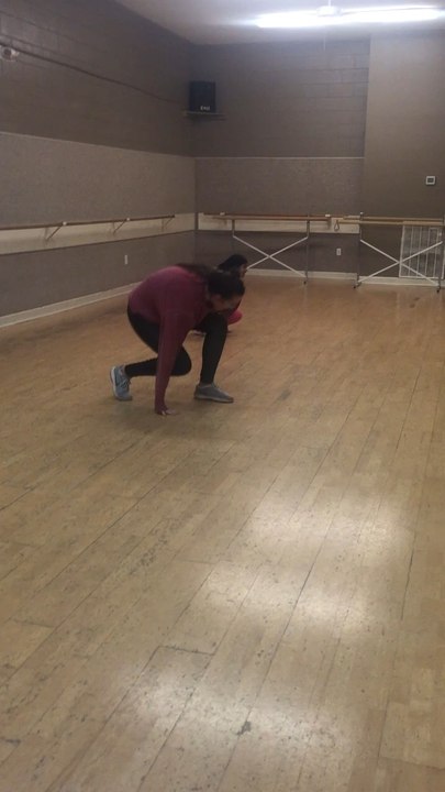 Dancing with Ms. Tessa.