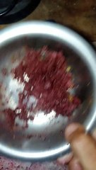 Mukbang of the poor, eating with shrimp paste.