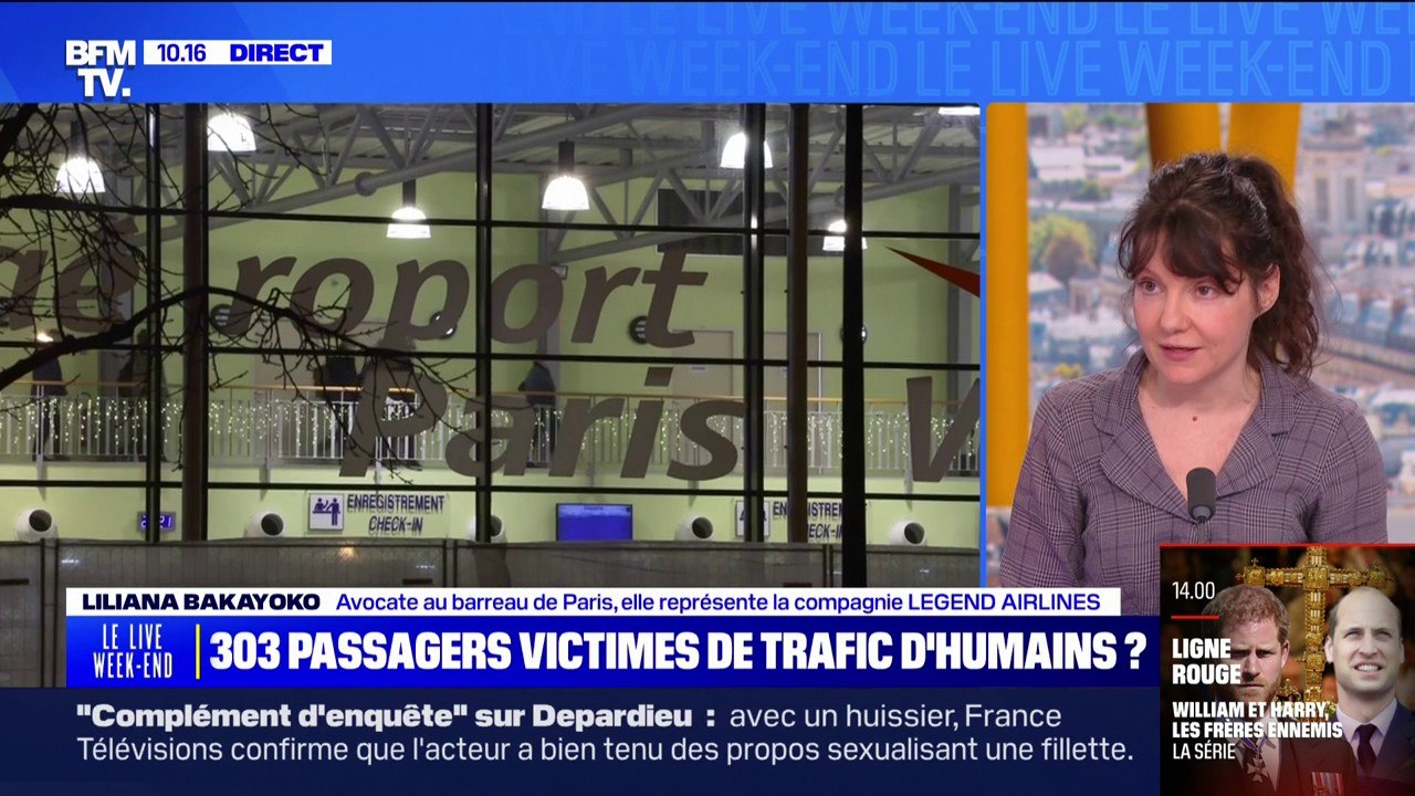 Avion cloué au sol dans la Marne: Il s'agit "d'une société qui n'est pas européenne et qui avait demandé à la compagnie aérienne d'assurer ces vols", déclare l'avocate de Legend Airlines