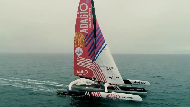 Eric Peron 2023 - Je me suis qualifié pour le tour du monde en solitaire sur 2500 milles avec des pointes à 40 nds !