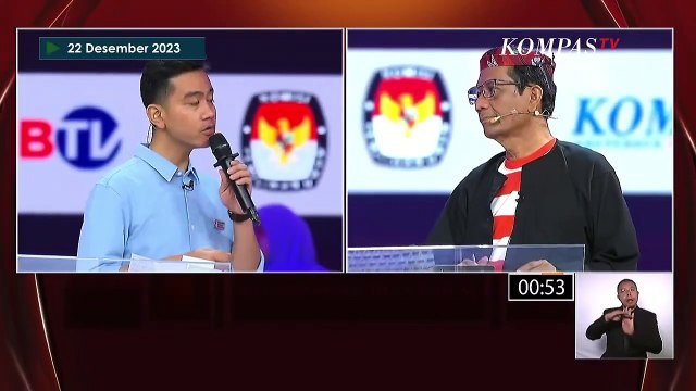 Debat Gibran Vs Mahfud di Debat Cawapres: Jawab Sesuai Pertanyaan, Enggak Perlu Ngambang