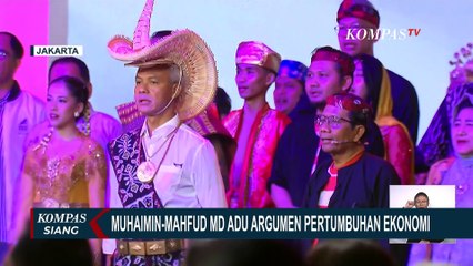 Momen Ketika Muhaimin Iskandar dan Mahfud MD Adu Argumen soal Pertumbuhan Ekonomi!