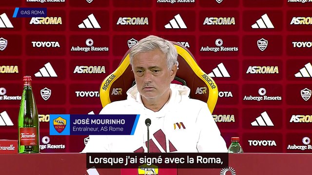Mourinho : Malgré toutes les difficultés, j'ai envie de rester ici