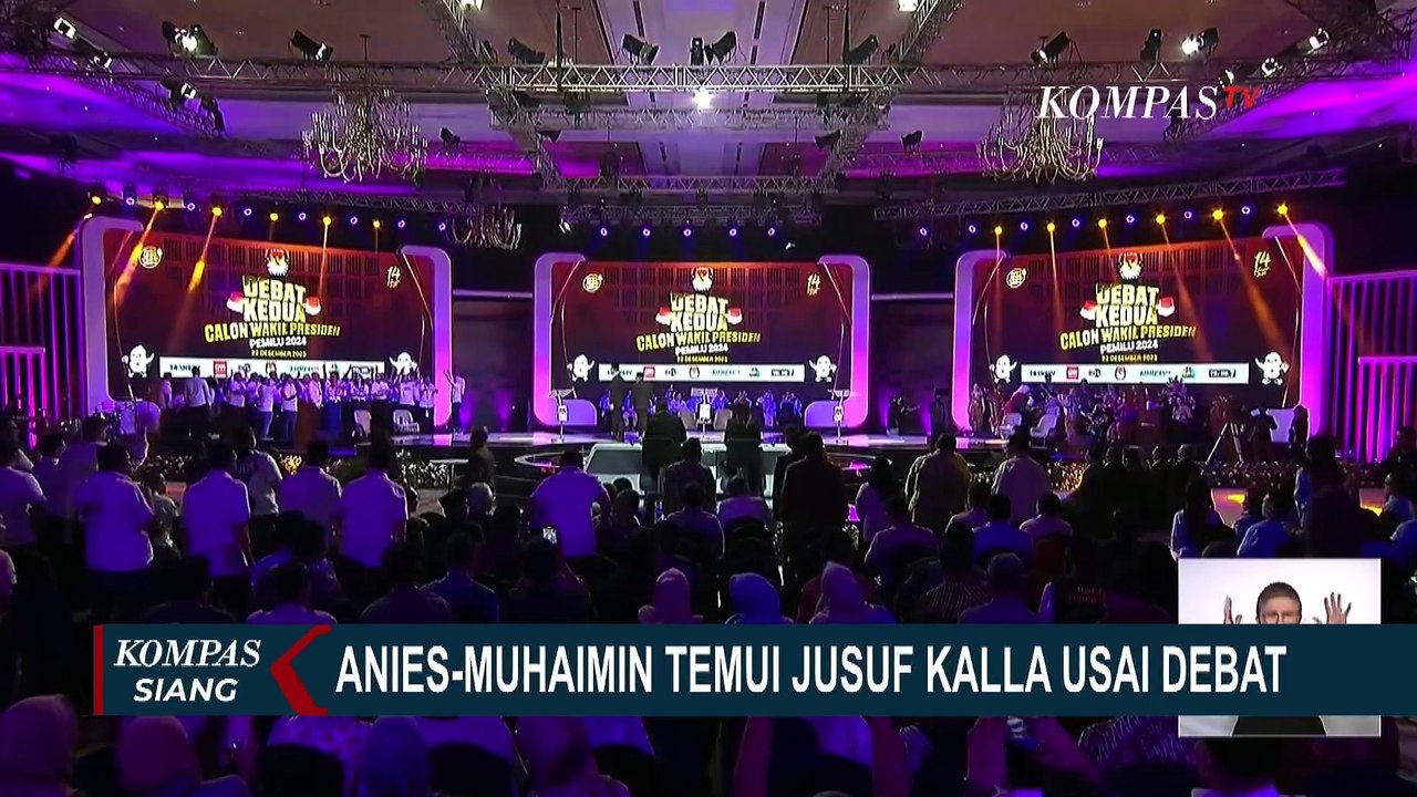 Paslon Anies-Muhaimin Temui Jusuf Kalla Usai Debat, Ada Agenda Apa?