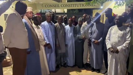 La délégation du PDS a déposé les dossiers de candidature de Karim Wade