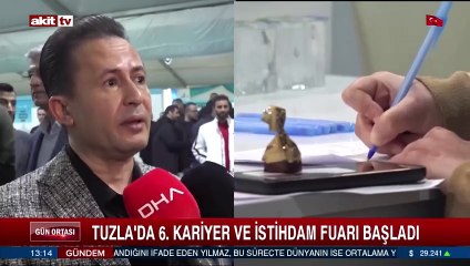 Tuzla'da 6. Kariyer ve İstihdam fuarı başladı