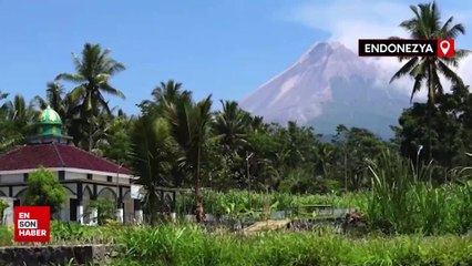 Marapi Yanardağı yeniden patladı
