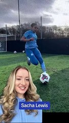 Did you know Rico Lewis has a sister? Sacha Lewis is a baller!  #mancity #mancityfc #manchestercity