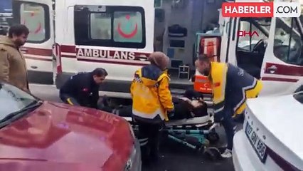 Burdur'da motosiklet kazası: Sürücü yaralandı