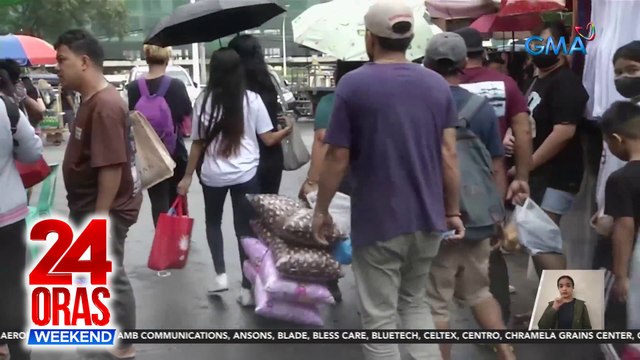 Christmas rush sa Baclaran, ramdam hanggang sa ilang kalsada; mga namimili at namamasyal, dagsa sa Greenhills | 24 Oras Weekend