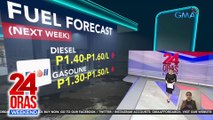 Presyo ng diesel at gasolina, posibleng tumaas sa susunod na linggo | 24 Oras Weekend