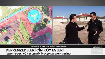 İslahiye'deki köy evlerinin inşaşında sona gelindi