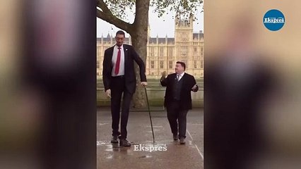 En kısa ve uzun adam!