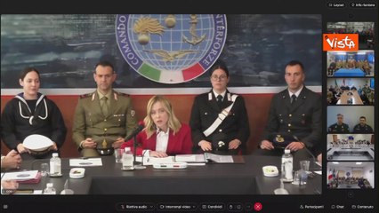 Download Video: Meloni ai contingenti italiani all'estero: Facciamo parte di una cosa sola