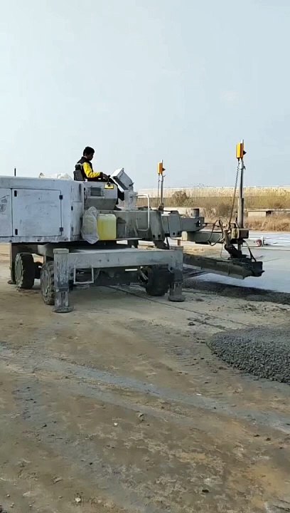 Laser concrete leveling process