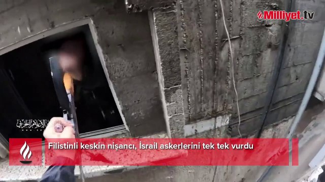 Filistinli keskin nişancı, İsrail askerlerini tek tek vurdu