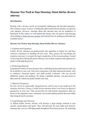 fairfax divorce attorney