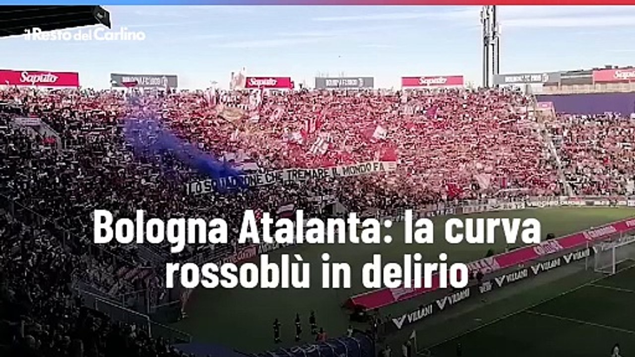Bologna Atalanta: la curva rossobl? in delirio - Video Dailymotion