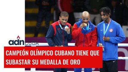 Campeón Olímpico cubano subasta su medalla