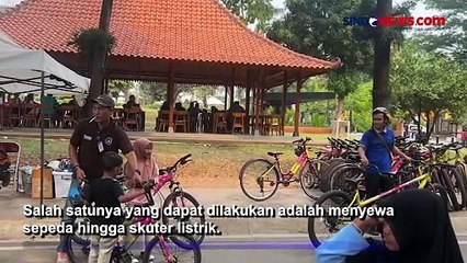 Menjelajah TMII dengan Sewa Sepeda dan Skuter Listrik