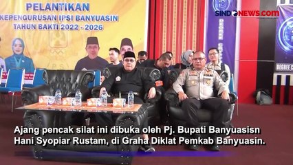 Diikuti 896 Pendekar, Turnamen Pencak Silat Banyuasin Cup II Digelar