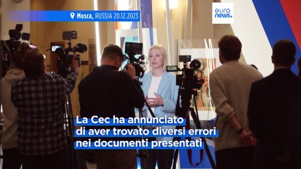 Russia, rifiutata la candidatura della giornalista pacifista Duntsova