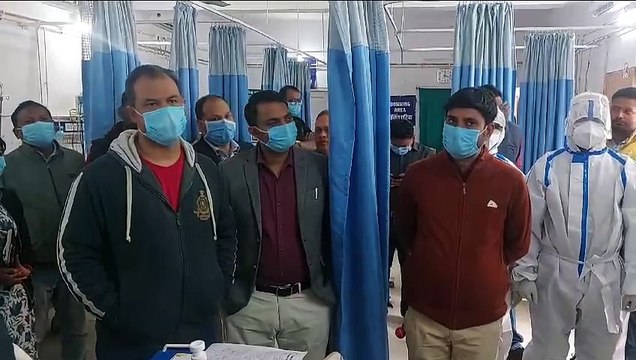जिले में हुई कोविड प्रबंधन मॉक ड्रिल : उपकरणों की उपलब्धता और क्रियाशीलता की हुई जांच