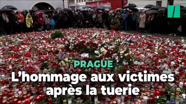 La République tchèque rend hommage aux victimes de la tuerie à l’université