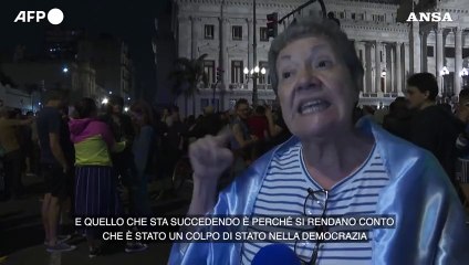 Argentina, subito proteste contro il mega-decreto di Milei