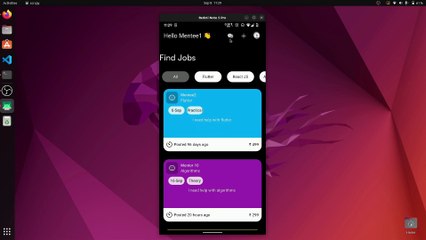 Explanation: mentor application