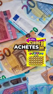 Combien d’argent tu gagnes avec 100€ de tickets à gratter ?