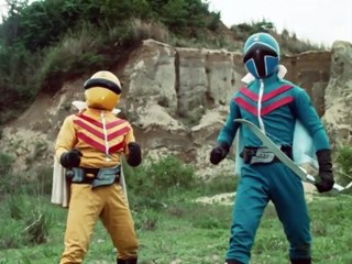 Gorenger Vs Witch Mask