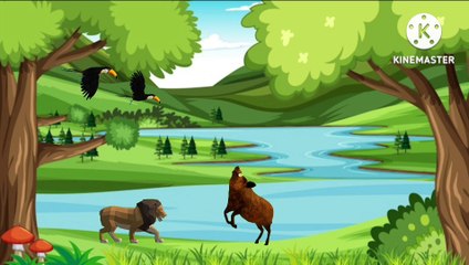 sher aur jungali suar ki kahaniशेर और जंगली सूअर की कहानी!