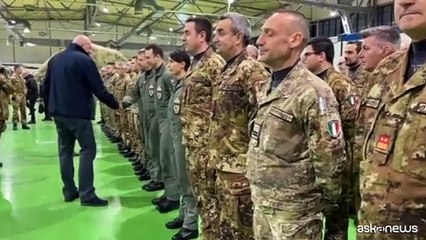 Antivigilia e vigilia per Crosetto in basi in Polonia e Lettonia