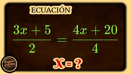 Una ECUACIÓN fascinante desarrollada paso a paso. (Video 8). A fascinating EQUATION developed step by step. (Video 8).