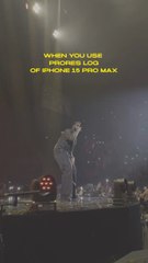 ProRes Log of iPhone 15 Pro Max 