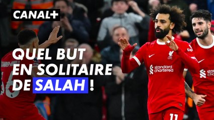 Quel but en solitaire de Mohamed Salah - Liverpool / Arsenal - Premier League 2023-24 (J18)