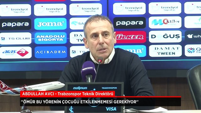 Trabzonspor Teknik Direktörü Abdullah Avcı: Kalitemizi ve hızımızı artırmamız lazım