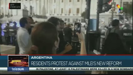 Mobilizations continue in Argentina