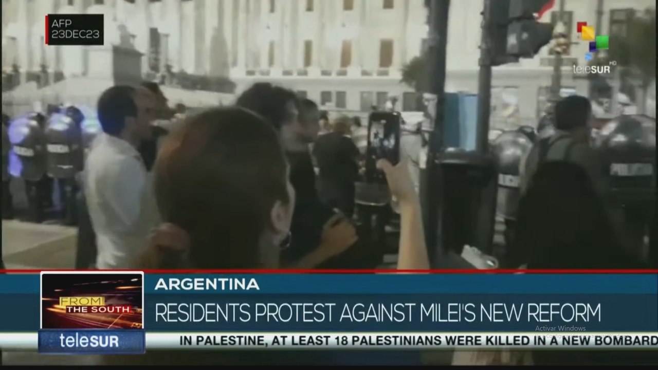 Mobilizations continue in Argentina