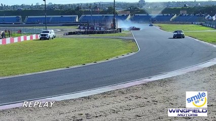 Killarney Power Series Classic Cars 2023 Killarney Race 2 Big Crash